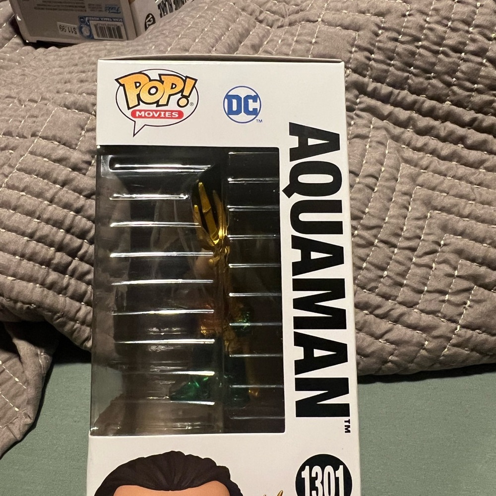 Aquaman Funko Pop from Aquaman and the Lost Kingdom 
1301 - Picture 2 of 6